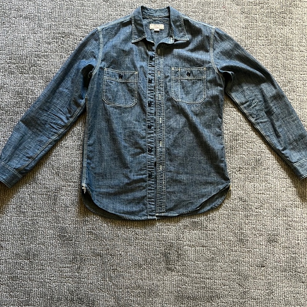 Wallace & Barnes selvedge chambray shirt